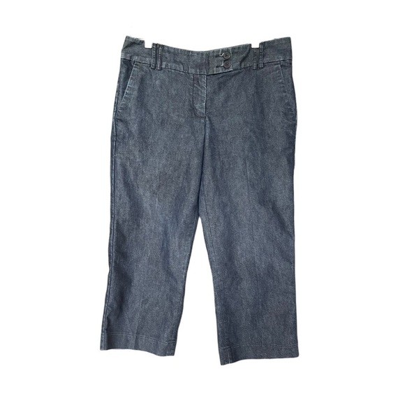 Express Editor capri pants jeans size 6 - Picture 1 of 10